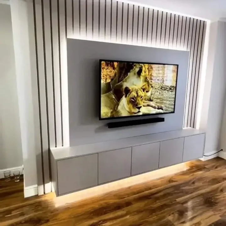 TV Setup by Mokxa Interior Designers Gurgaon Delhi NCR