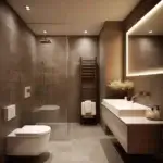 Washroom Design by Mokxa Interior Designers Gurgaon Delhi NCR