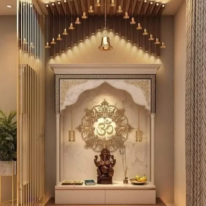 Mandir Design by Mokxa Interior Designers Gurgaon Delhi NCR