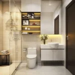 Washroom Design by Mokxa Interior Designers Gurgaon Delhi NCR