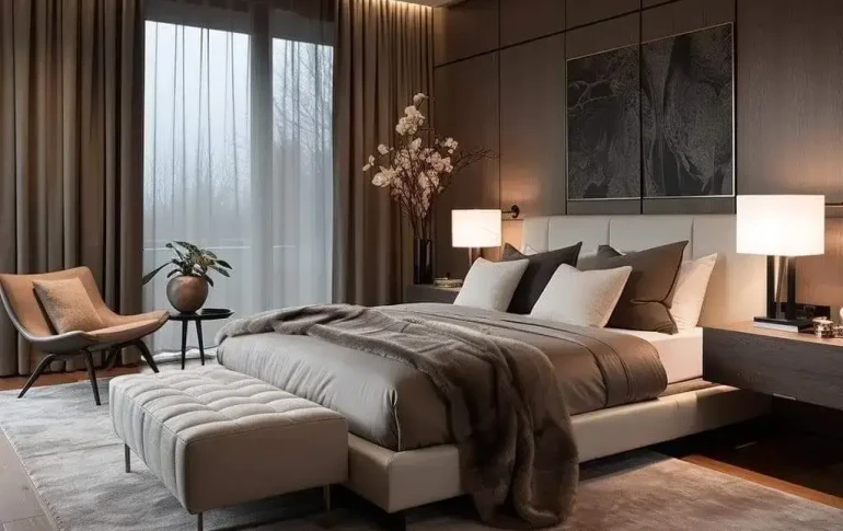 Bedroom Design by Mokxa Interior Designers Gurgaon Delhi NCR