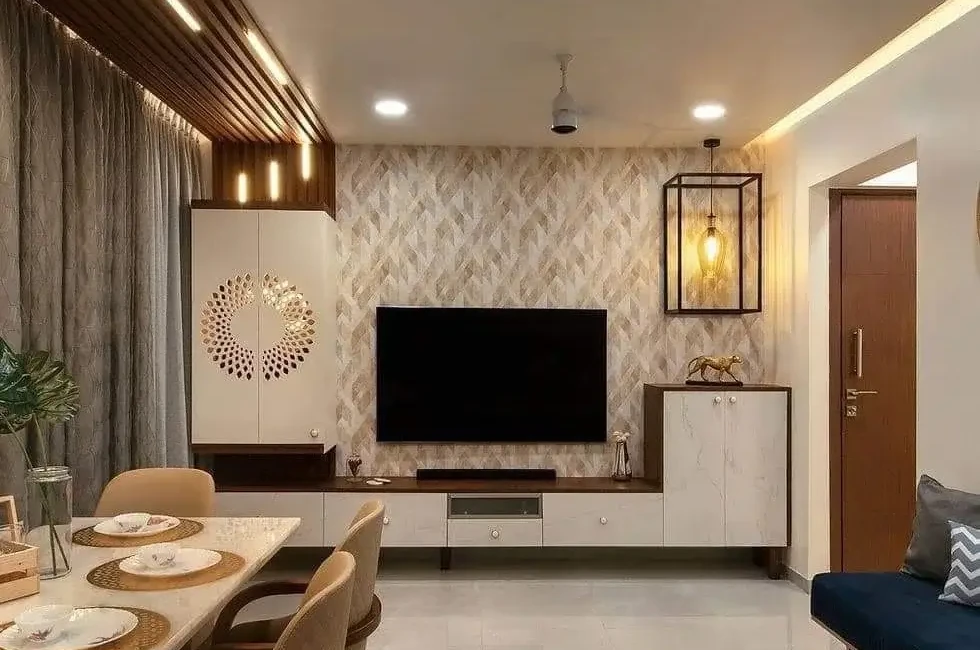 TV Setup by Mokxa Interior Designers Gurgaon Delhi NCR