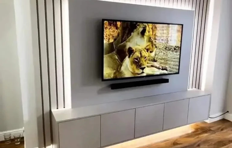 TV Setup by Mokxa Interior Designers Gurgaon Delhi NCR