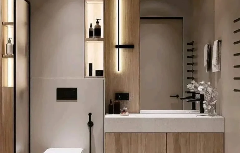 Washroom Design by Mokxa Interior Designers Gurgaon Delhi NCR