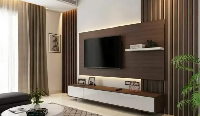 TV Setup by Mokxa Interior Designers Gurgaon Delhi NCR