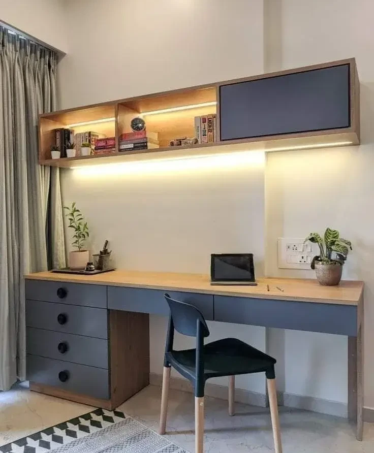 Home Office Design by Mokxa Interior Designers Gurgaon Delhi NCR